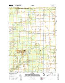 Coloma NW 2015 topographic map thumbnail