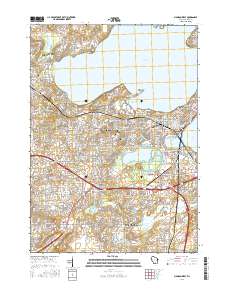 Madison West 2016 topographic map thumbnail
