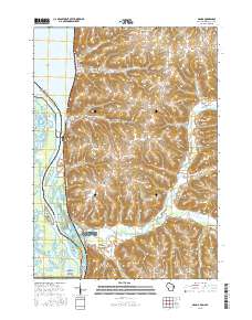Genoa 2015 topographic map thumbnail