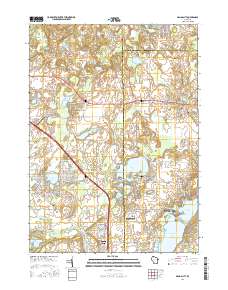 Genoa City 2016 topographic map thumbnail