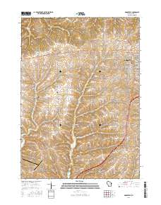 Dodgeville 2016 topographic map thumbnail