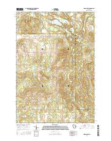 Indian Creek 2015 topographic map thumbnail