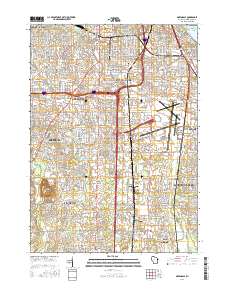 Greendale 2016 topographic map thumbnail