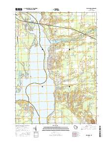 Dellwood 2016 topographic map thumbnail