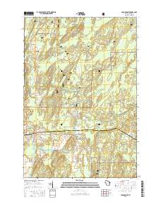 Crandon NE 2015 topographic map thumbnail