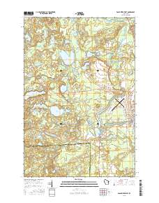 Eagle River West 2015 topographic map thumbnail