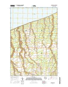 Cloverland 2015 topographic map thumbnail