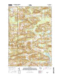 Iola 2015 topographic map thumbnail
