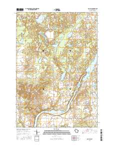 Jim Falls 2015 topographic map thumbnail