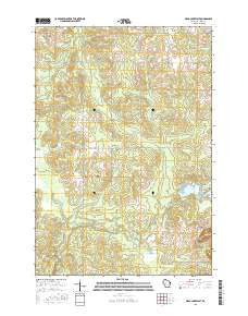 Mead Lake West 2015 topographic map thumbnail