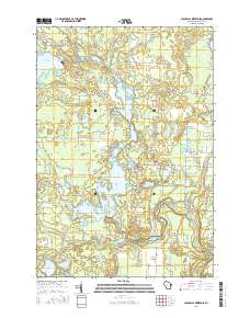 High Falls Reservoir 2015 topographic map thumbnail