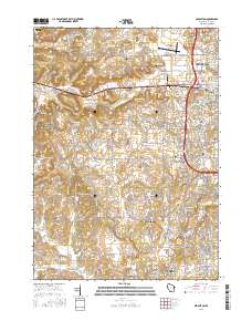 Middleton 2016 topographic map thumbnail