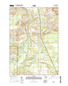 Lunds 2016 topographic map thumbnail