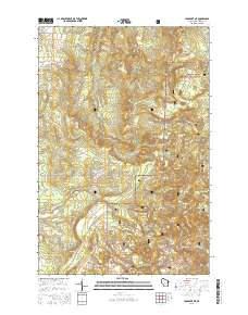 Iron Lake NE 2015 topographic map thumbnail