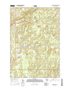 Hogsback Creek 2015 topographic map thumbnail