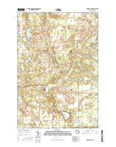 Metzger Lake 2015 topographic map thumbnail