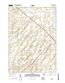 Lost Lake 2015 topographic map thumbnail