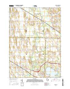 Ixonia 2015 topographic map thumbnail