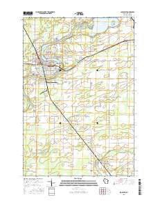 Ladysmith 2015 topographic map thumbnail