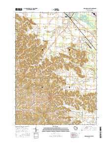New Lisbon South 2016 topographic map thumbnail