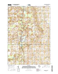 Random Lake 2016 topographic map thumbnail