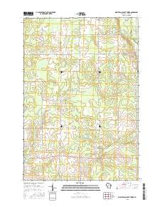 Rib River Lookout Tower 2015 topographic map thumbnail