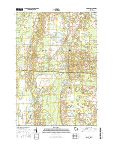 Rosholt NW 2015 topographic map thumbnail