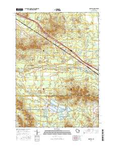 Millston 2015 topographic map thumbnail