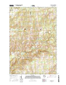 Pine Dells 2015 topographic map thumbnail