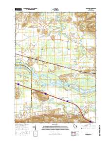 Pine Island 2016 topographic map thumbnail