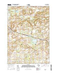 Rio 2016 topographic map thumbnail