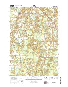 Mission Lake 2015 topographic map thumbnail