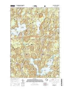 Moose Lake 2015 topographic map thumbnail
