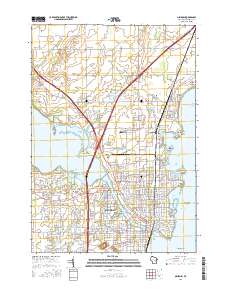 Oshkosh 2016 topographic map thumbnail