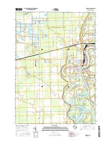 Nekoosa 2015 topographic map thumbnail