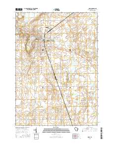 Ripon 2015 topographic map thumbnail