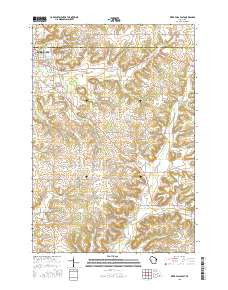 River Falls East 2015 topographic map thumbnail