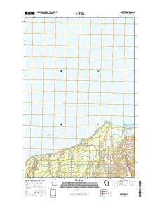 Port Wing 2015 topographic map thumbnail
