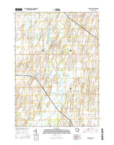 Reeseville 2015 topographic map thumbnail