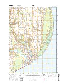 Two Rivers 2015 topographic map thumbnail