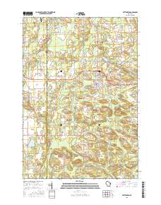 Wittenberg 2015 topographic map thumbnail