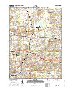 Waukesha 2015 topographic map thumbnail