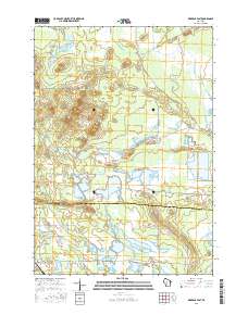 Warrens East 2015 topographic map thumbnail