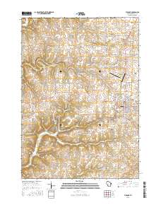 Viroqua 2016 topographic map thumbnail