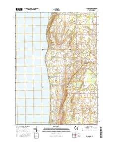 Stockbridge 2016 topographic map thumbnail