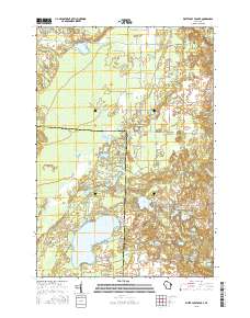 White Potato Lake 2015 topographic map thumbnail