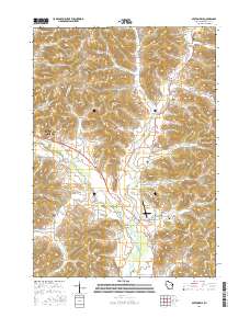 Sextonville 2016 topographic map thumbnail