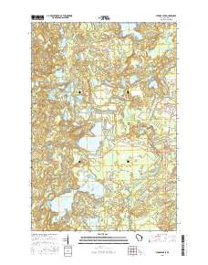 Stormy Lake 2015 topographic map thumbnail