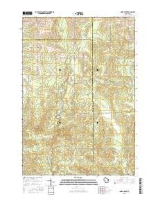 Simes Creek 2015 topographic map thumbnail