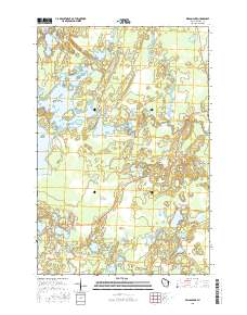 Wilson Lake 2015 topographic map thumbnail